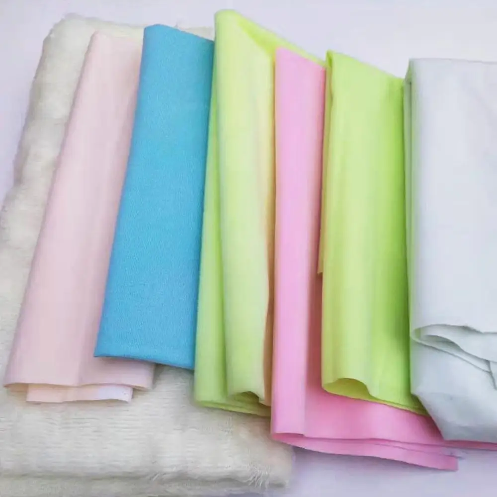 
night glow in the dark fabric for plush toy,luminous fabric 