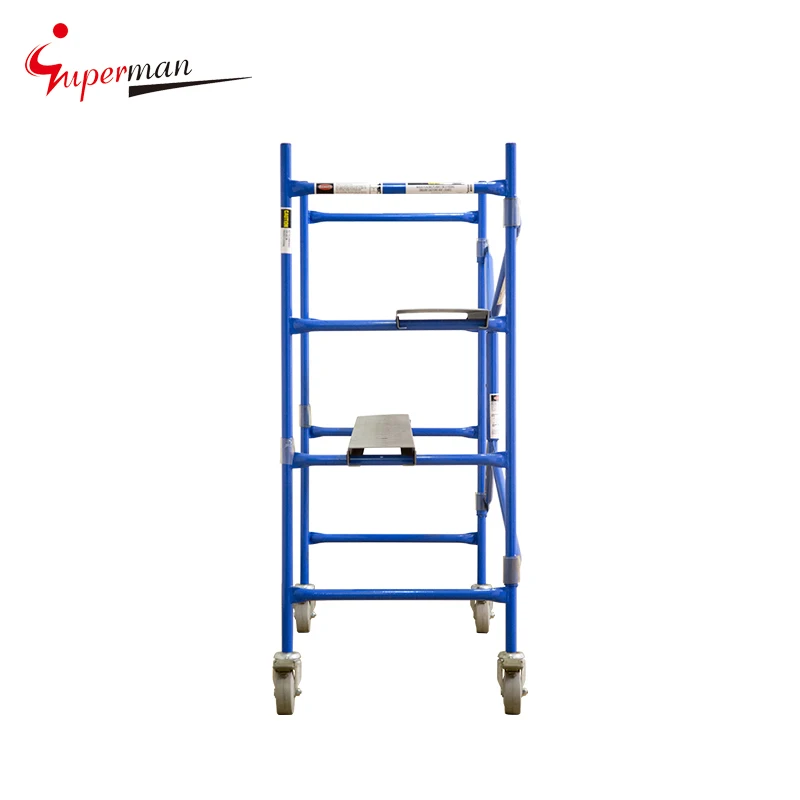 Low MOQ Movable Portable Multi Function Mobile Baker Scaffold H Frame Scaffolding