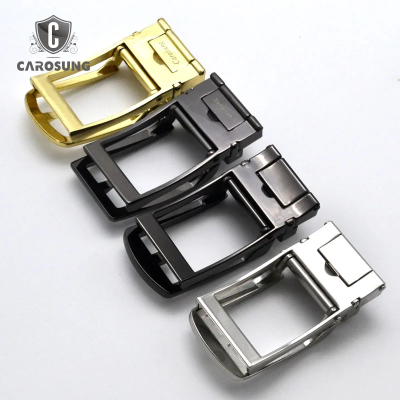 3.2CM custom metal automatic belt ratchet buckle manufacture belt buckle