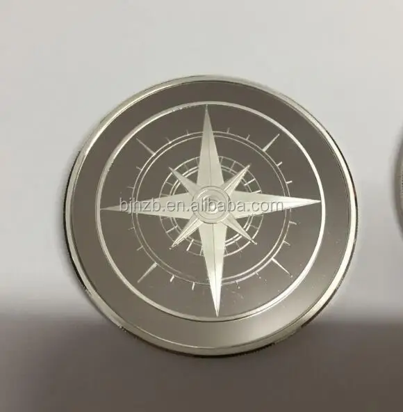 custom dragon design silver coin with wood box packing