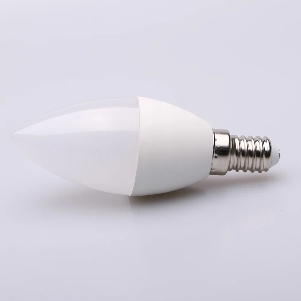led lamp C37 6W E14 RoHS dimmable bulb energy saving lights