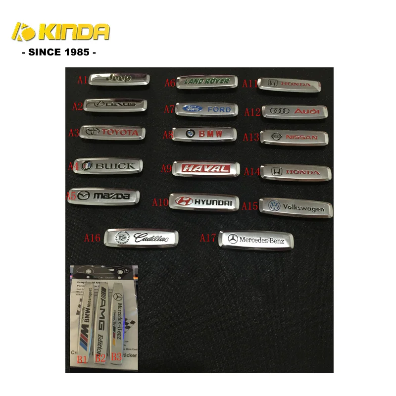 Wholesale Custom various metal R line car badge/r-line emblem/rline sticker