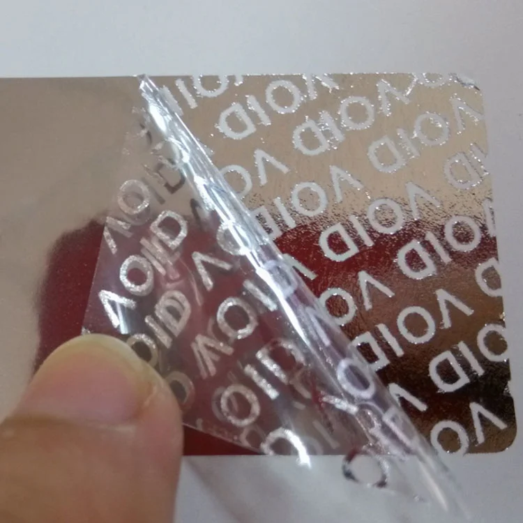 
Custom Seal Packaging Security Labels Full Transfer or No Transfer Void Stickers High Quality Tamper Proof Labels 