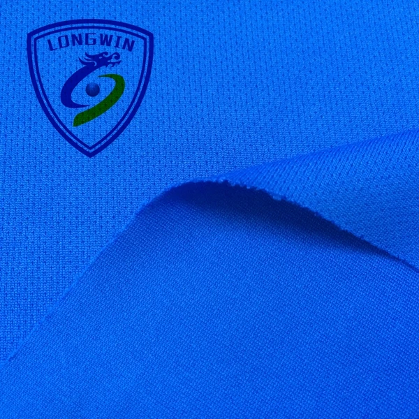 running t shirt  knit mesh clothing oekotex eco dyed solid color 100 polyester eyelet fabric