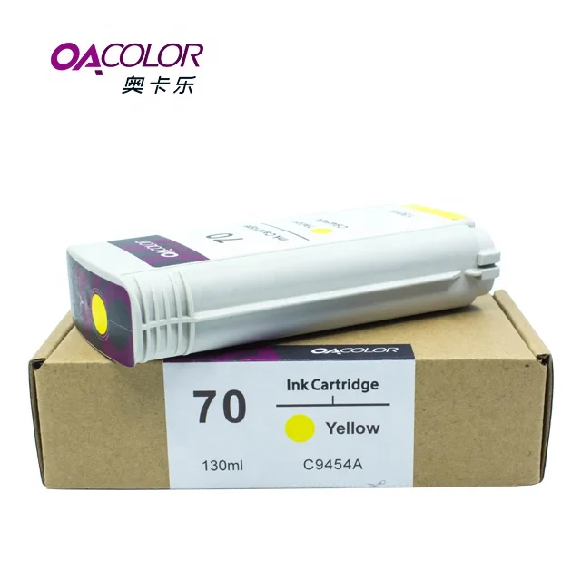OACOLOR Remanufactured For HP70 Ink Cartridge  For HP Designjet Z2100A Series Printer