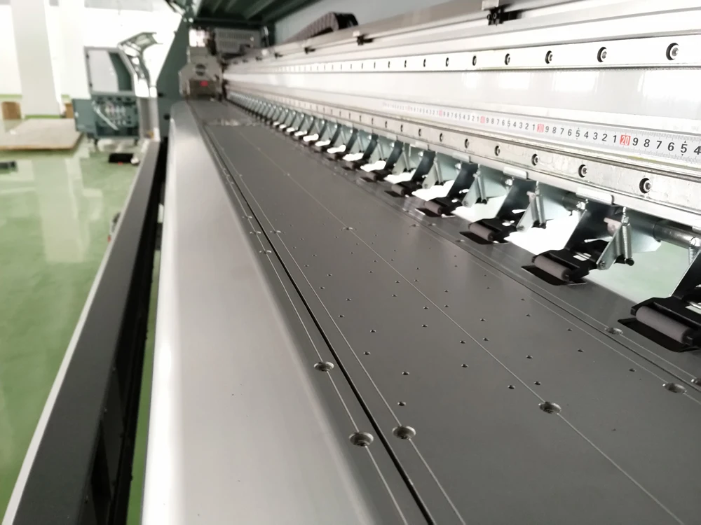 Kingjet KJ-320SG 248sqm/h 3.2m wide spectra starfire 1024 print head outdoor flex banner large format solvent printer for sale