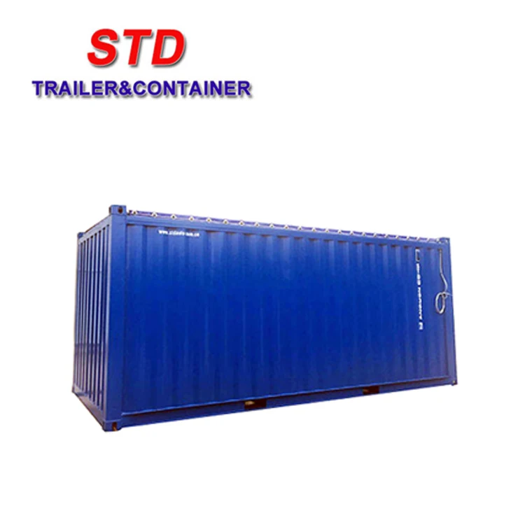 
Color customized 20 ft open top container with fixed door header 