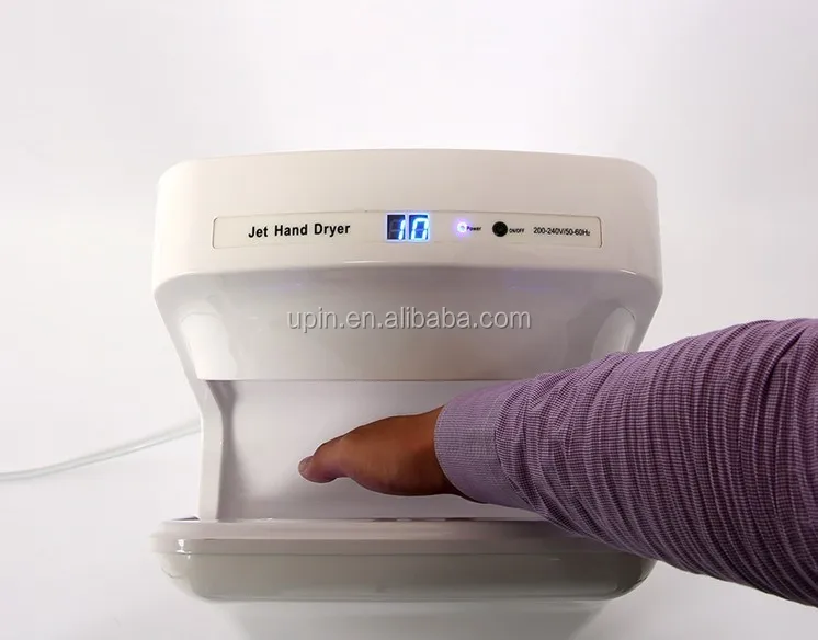 OK-8006 UV light hand blow dryers high speed hand infrared sensor for hand dryer