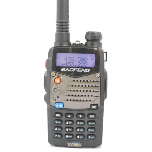хорошее качество двухдиапазонные рации ОВЧ / УВЧ беспроводной двусторонней 5ra бао УФ цвет: черный