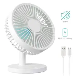 Настольный USB-вентилятор, персональный мини-вентилятор flyopper, портативный охлаждающий вентилятор с питанием от USB