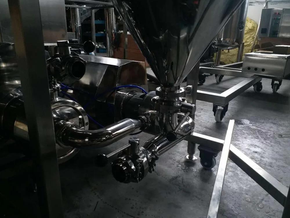 WPL-160 Stainless Steel High Efficient Water and Powder blender mixer Machine for hand sanitizer