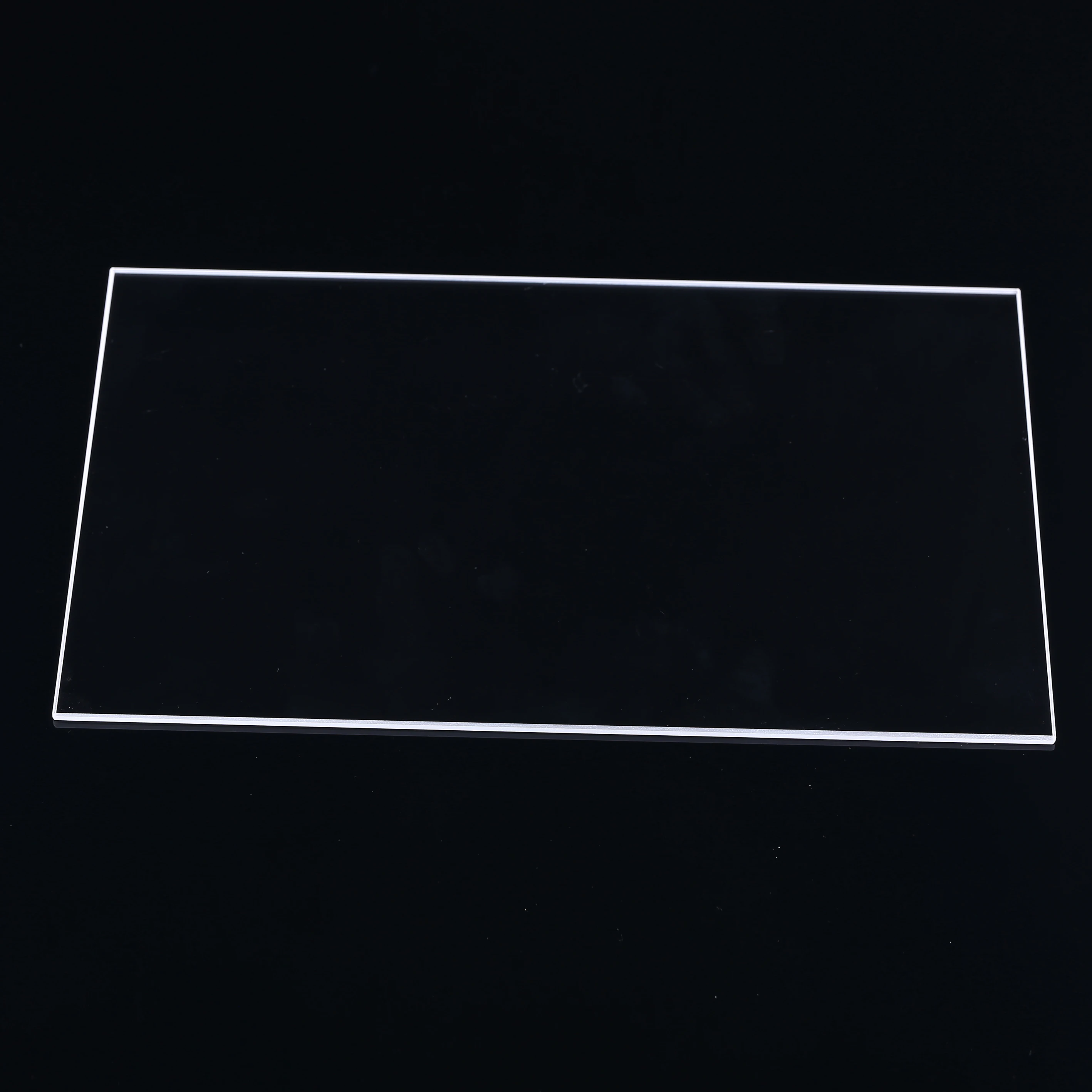 clear quartz silica specific heat glass plate price.