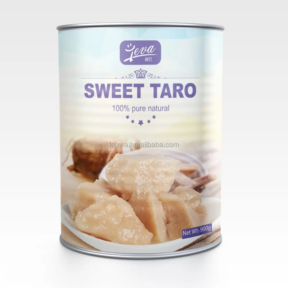 
good quality good taste sweet taro canned 