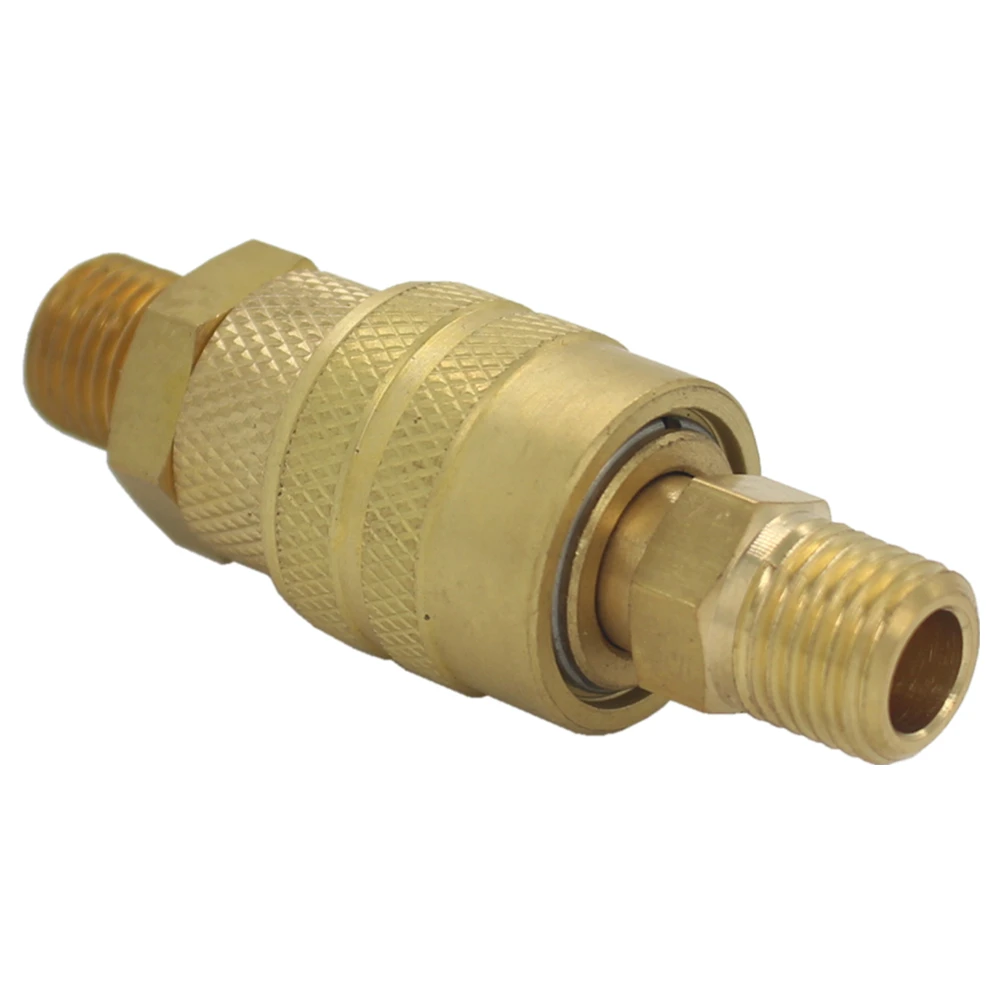 American Type Air Quick Release Coupling ARO/Parker 20 Interchangeable NPT1/4 Male Thread Plug Brass Material