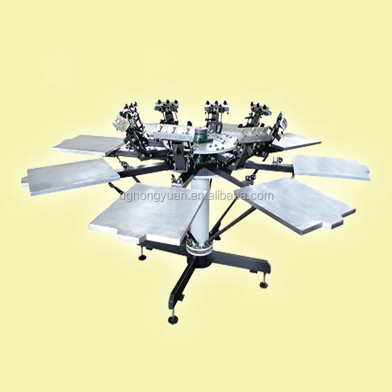 micro registration control 8 color textile printing machine