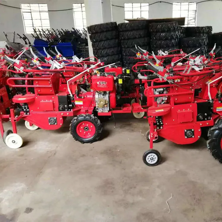 Double Function Diesel Engine Mini Corn Harvester