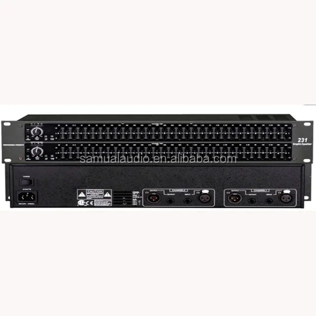 Dual Channel 31-band Equalizer 231