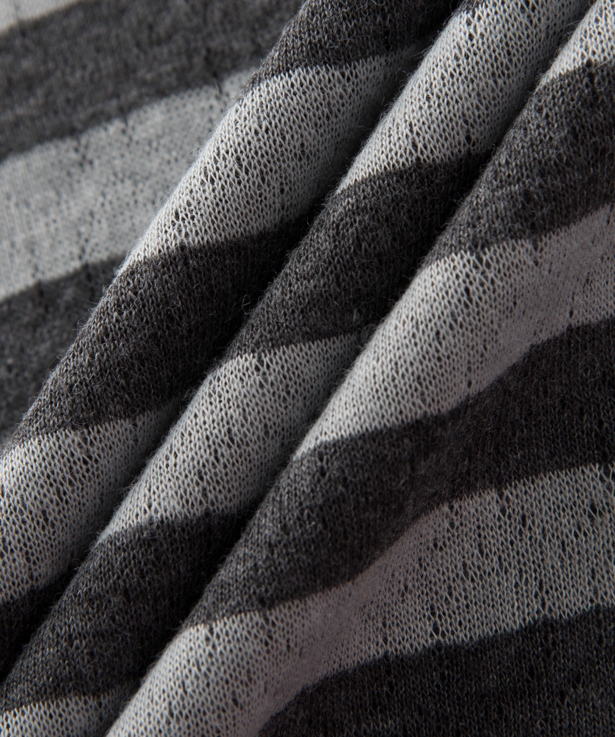 Pure Merino Wool Knitted Fabric Blended Strip Wool Fabric