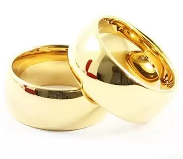 Factory wholesale quality tungsten carbide wedding rings gold