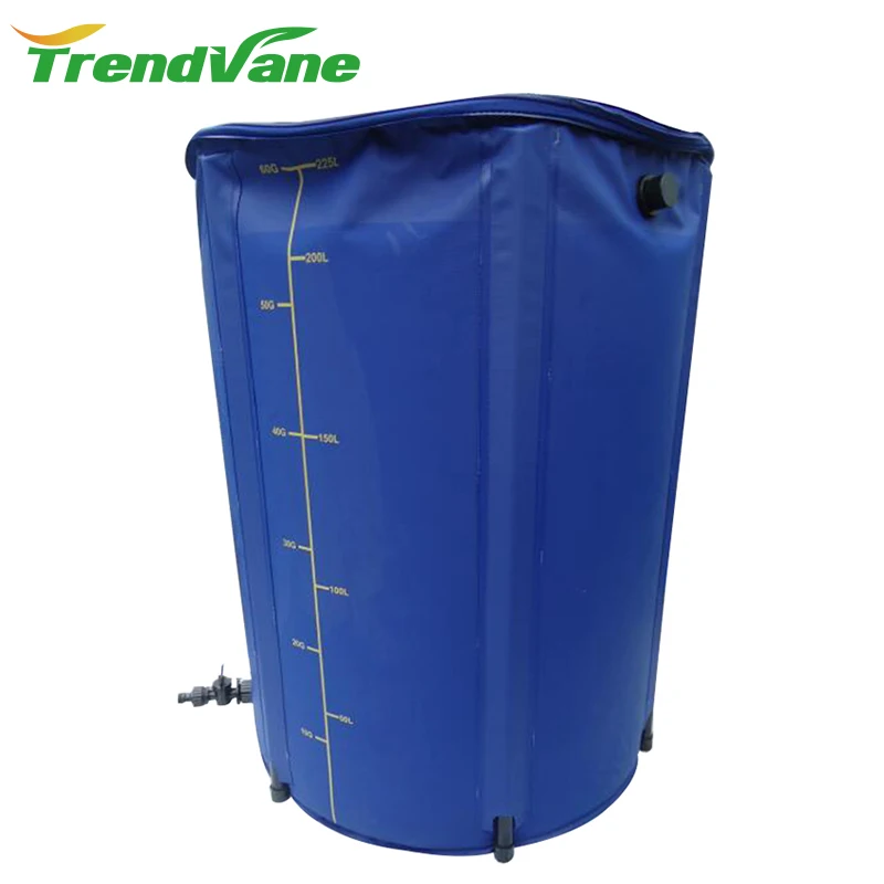 collapsible uv-resistant heavy duty PVC 1000 liter water tank rain barrel with many sizes available