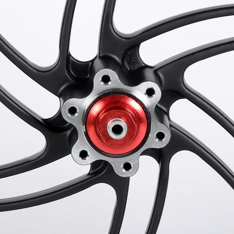 Direct supply magnesium aluminum alloy die-casting custom integral wheel 20-inch bicycle wheel electric bicycle hub electric hub