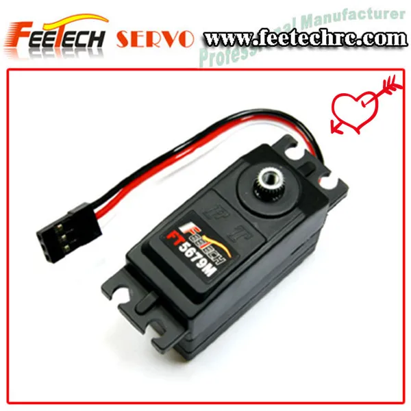 2014 high quality ft5679m low profile digital rc car servo waterproof