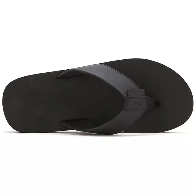 Sandal Men Leather Sandals Handmade Black Leather Men Footwear Shoes