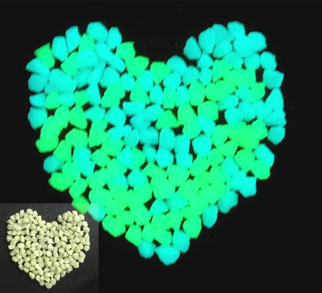 New Design Natural Glow In Dark Garden Phosphorous Luminous Stones