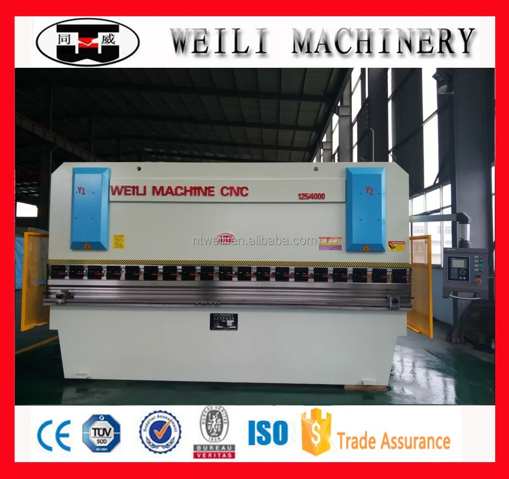 Top Quality WC67Y/K-40/2500 CNC Hydraulic Press Brake Machine