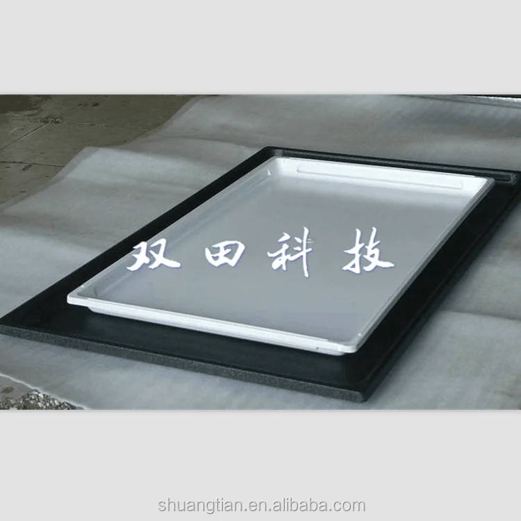 Custom big square plastic trays custom plastic tray for pets large plastic pets tray