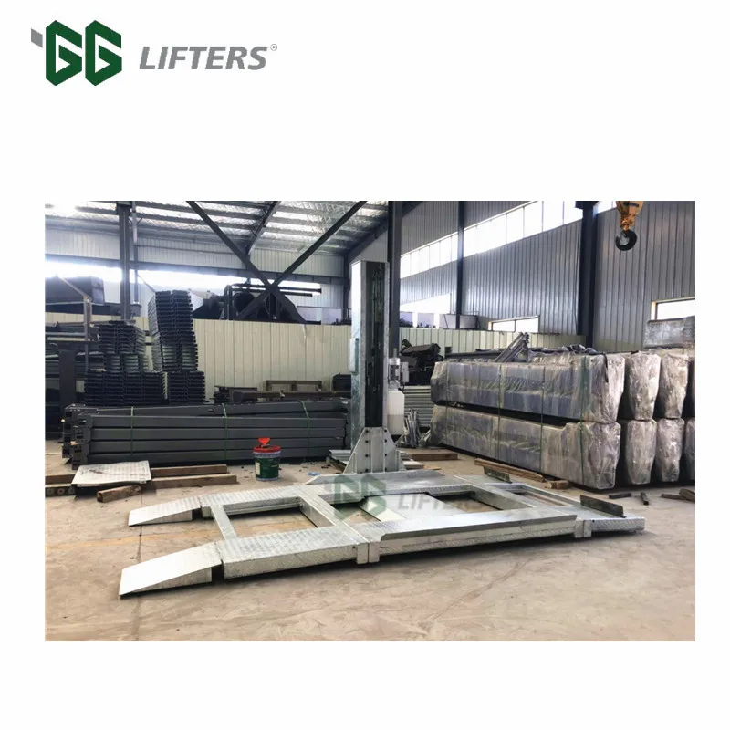 Qingdao 2T single slide column car parking lift