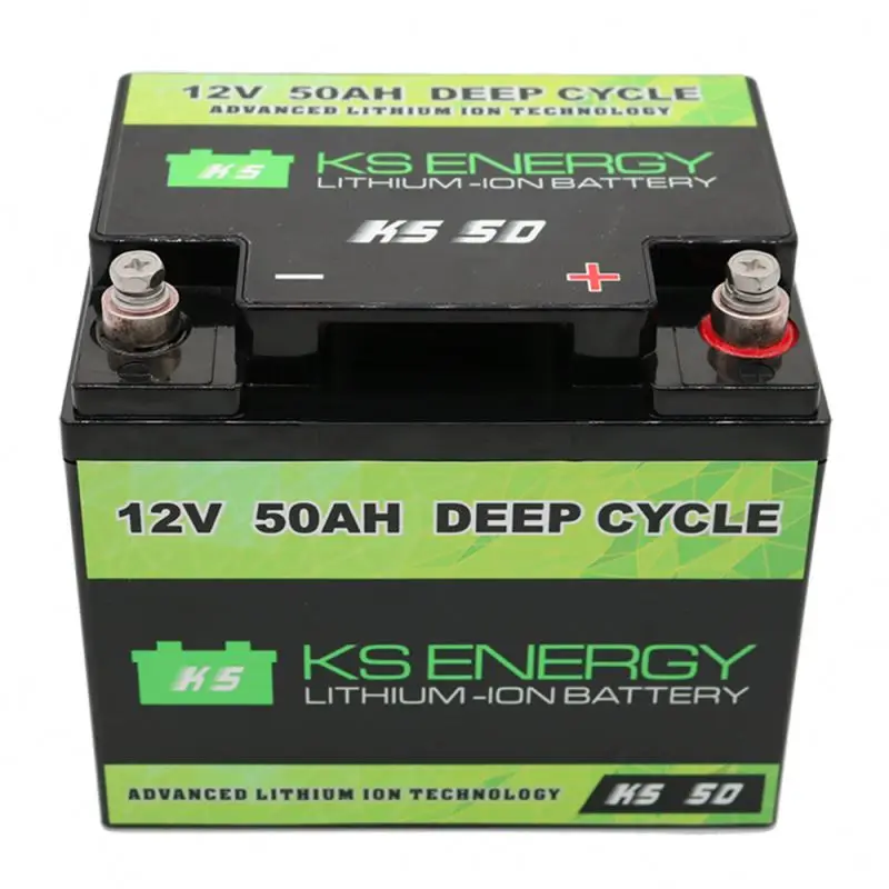 
Light weight portable 12v 50ah li-ion battery pack in ABS SLA housing with internal BMS 
