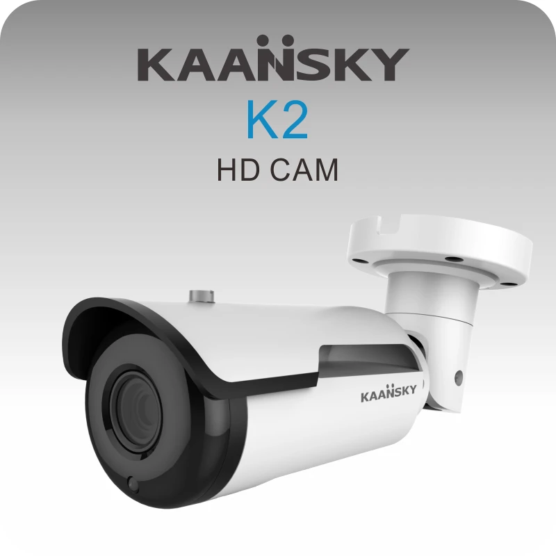
KAANSKY HD AHD камера 4 в 1 камера 5 Мп цилиндрическая система видеонаблюдения 