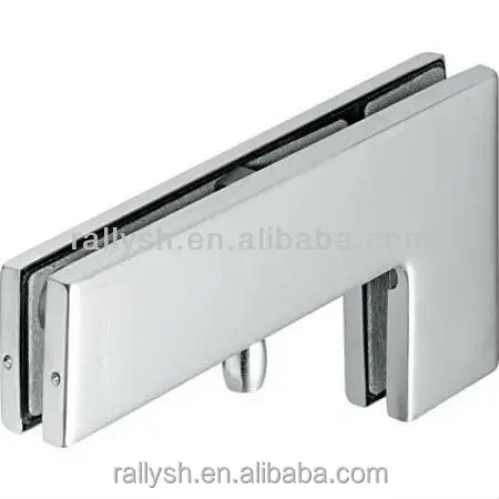
flexible glass door patch fitting for frameless glass door 