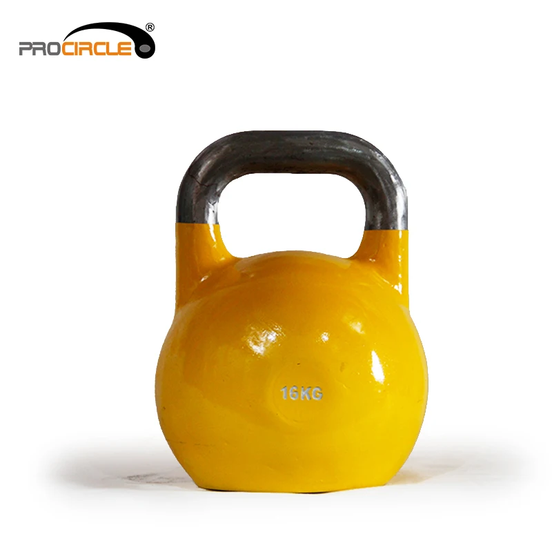 Оптовая продажа домашнего тренажерного оборудования чугунная Резина Kettlebell