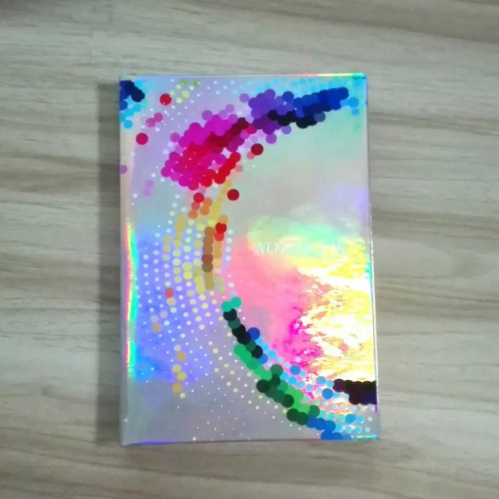 
WATERPROOF REFLECTIVE BOOK COVER A4 SIZE CLEAR PLASTIC PVC LIQUID NOTEBOOK 