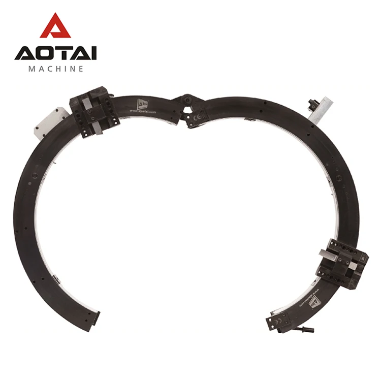 SPLIT FRAME CLAMSHELL PNEUMATIC ORBITAL PIPELINE PIPE CUTTING AND BEVELING FACE MACHINE