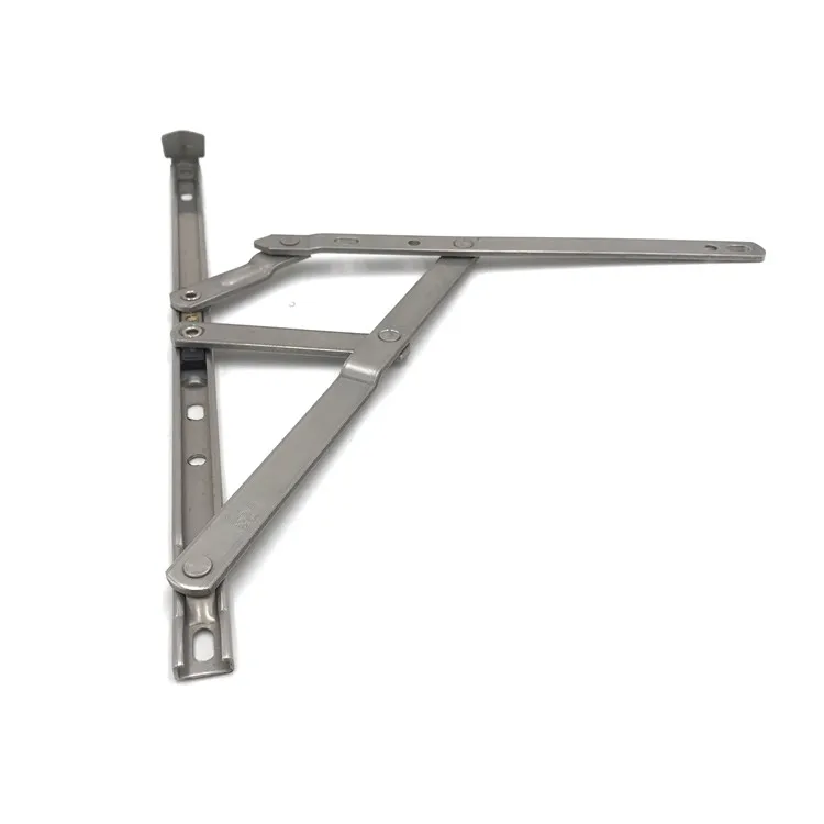 South African market hot sale 13.5mm Square Groove Stainless Steel Friction Stay Bar Hinges for UPVC casement window