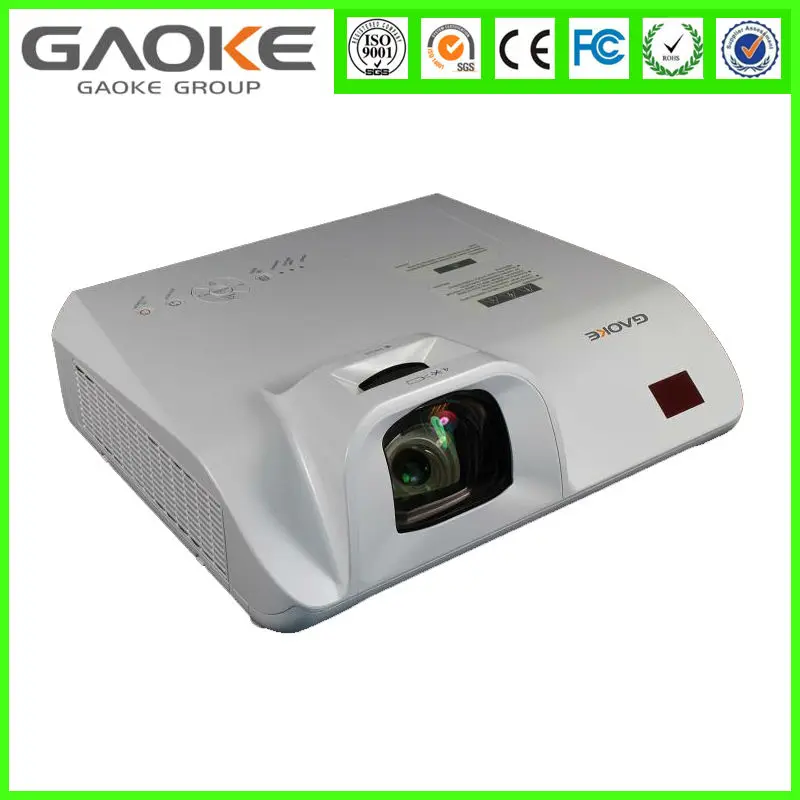 Удивительные 30000lumens 3D 3LCD проектор с двойным HDMI / TV, Full HD Короткий бросок проектор Full HD 1080p проектора