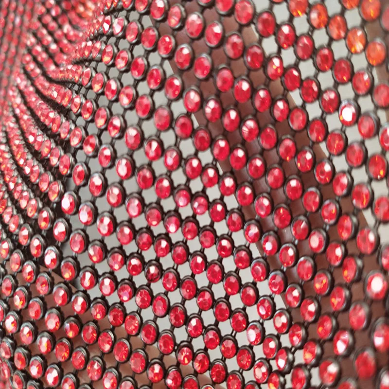 Профессиональные серебряные стразы 3 мм, горный хрусталь, цепочка для чашки, сетка, 24 ряда, бусины из смолы, обрезка