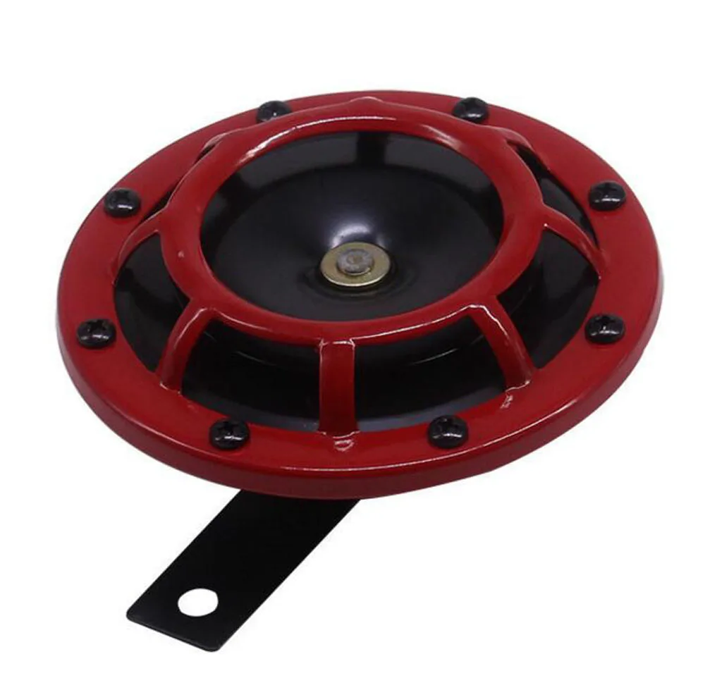 Car Refit Universal Car Horn 12v Truck Motorcycle Horn Basin Type High and Low Voltage Whistle Horn with Relay