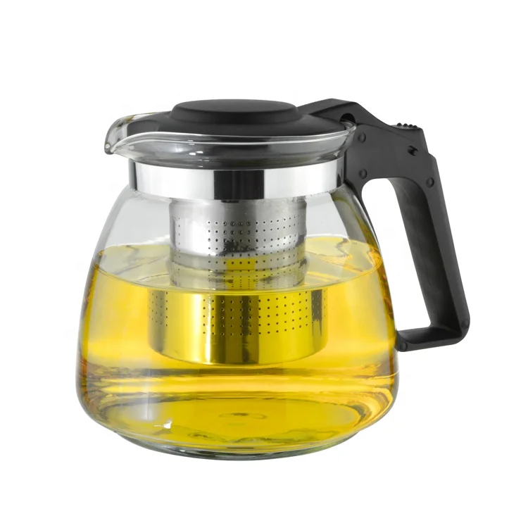 Promotion Cheap Moroccan Small Glass Teapot With Strainer Inside