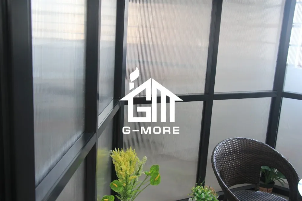 G-MORE New Style Super Strong Glass Pavilion