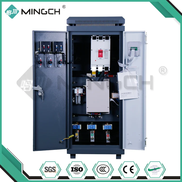 MINGCH Low Price LED Display 380V 90KW Transformer Soft Start Cabinet