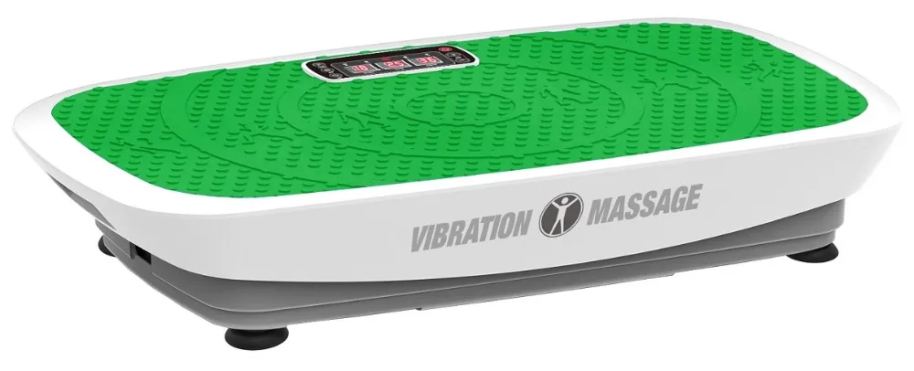 remote control 3D vibration plate two motors exercise machine and legra hand massage machine bundle with elastic ropes