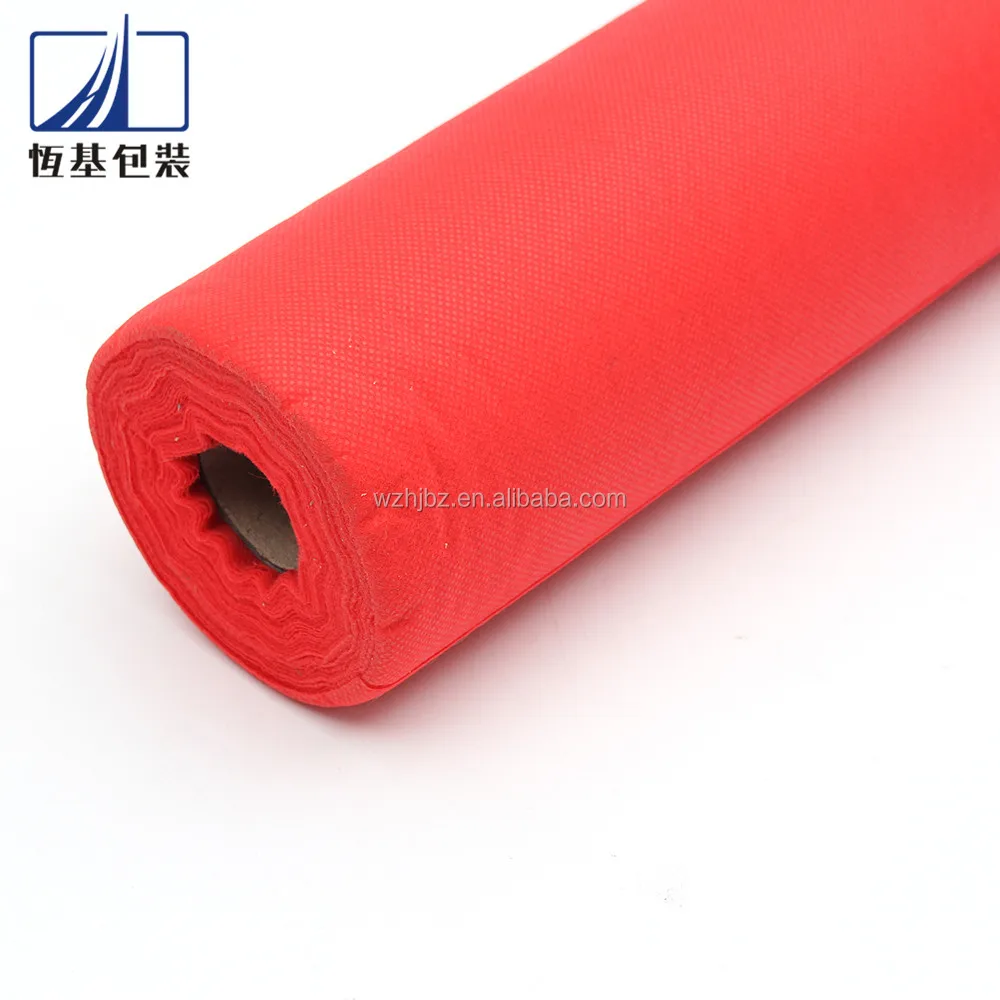 Wholesale malaysia hemp cheap white pool table felt non fabric golden synthetic landscape non woven pp fabric roll