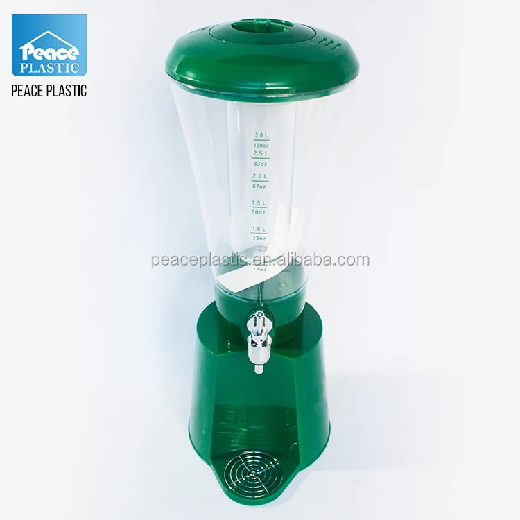 
 3 л пластиковый портативный напиток Пивной диспенсер  