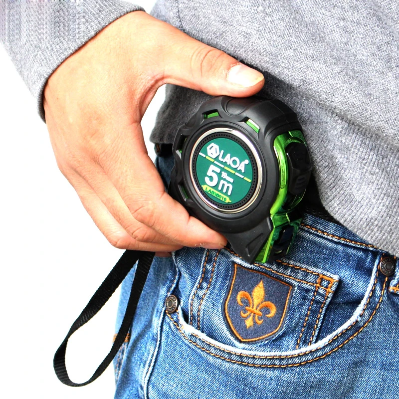 LAOA 3m/5m/7.5m Sturdy Wrestling Rusty steel measuring tape with double sizes made in China