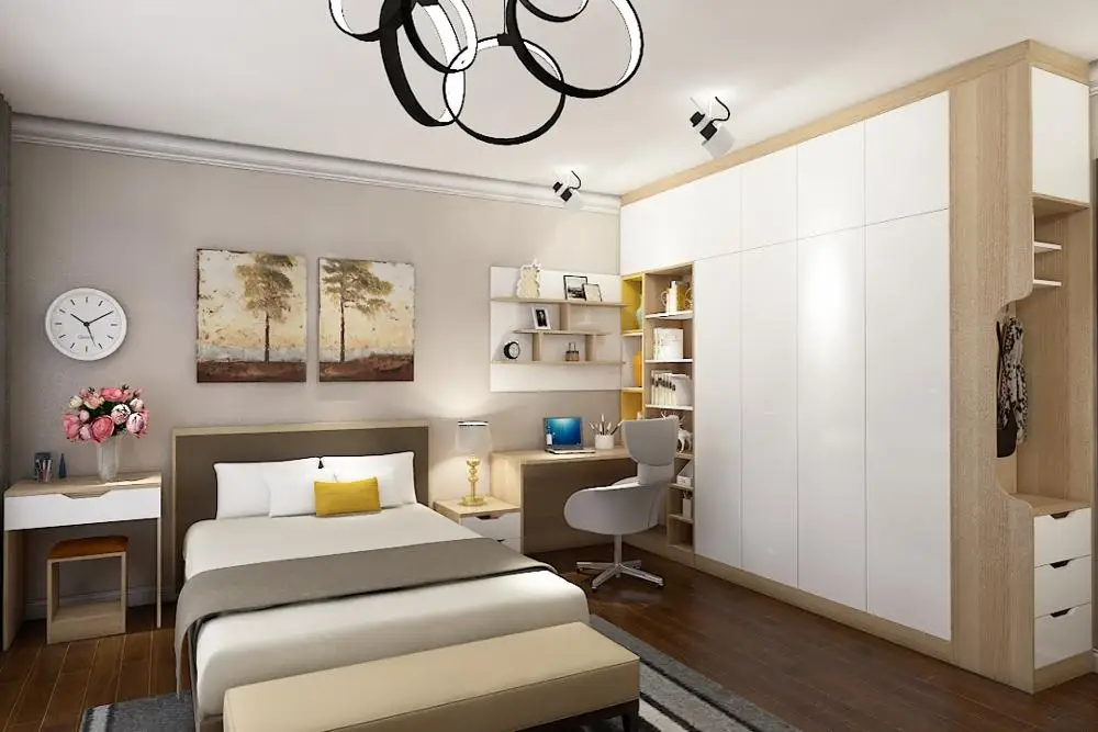 hot sale melamine kitchen cabinet designs for furniture cabinet made in China