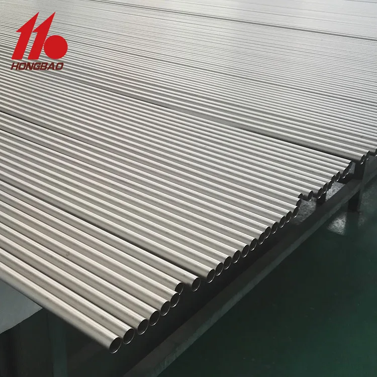 Труба из чистого титана ASTM B338 Gr2 для конденсатора и теплообменника